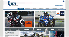 Desktop Screenshot of hjm-motorradtuning.de